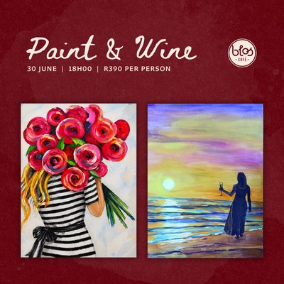 Paint Night - 30 JUNE - ROSES IN FULL BLOOM & WATER'S EDGE